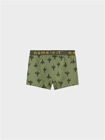 NAME IT 3-Pak Basis Boxershorts Olive Night Cactus